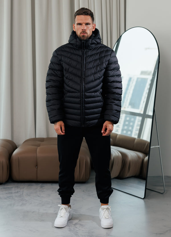 Gym King Endurance Puffer Jacket Black