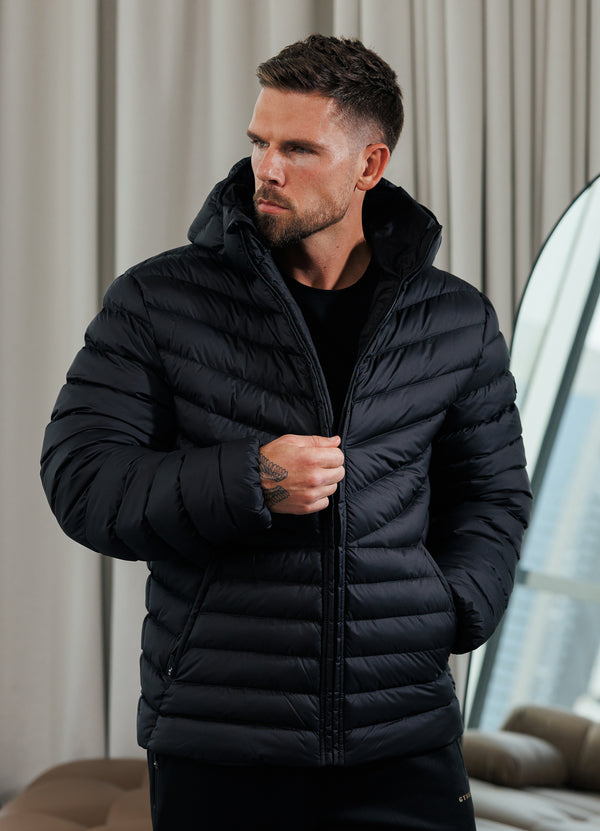 gym king Endurance Puffer Jacket Black