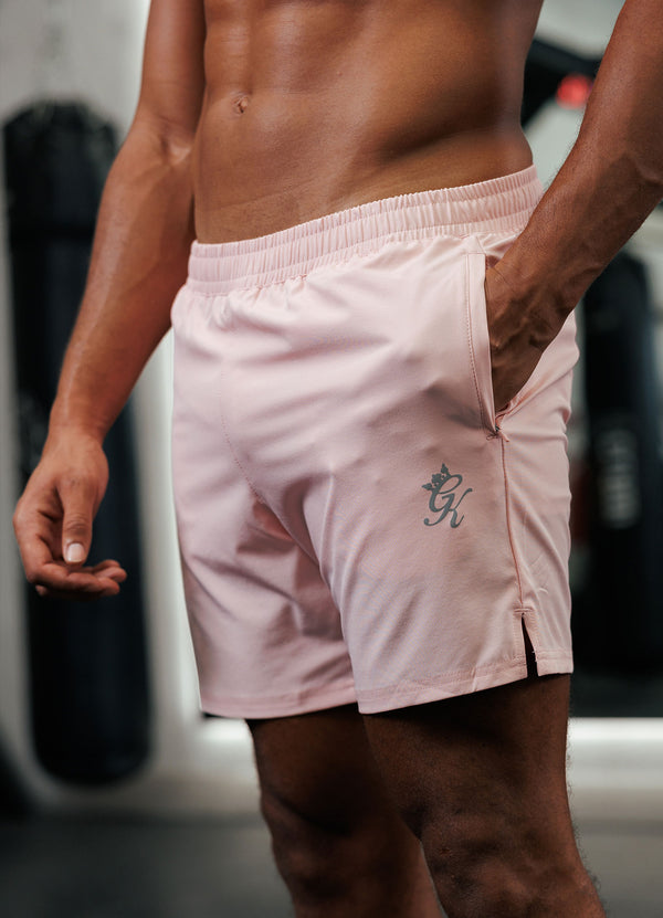 Gym King Energy 6" Short Light Pink