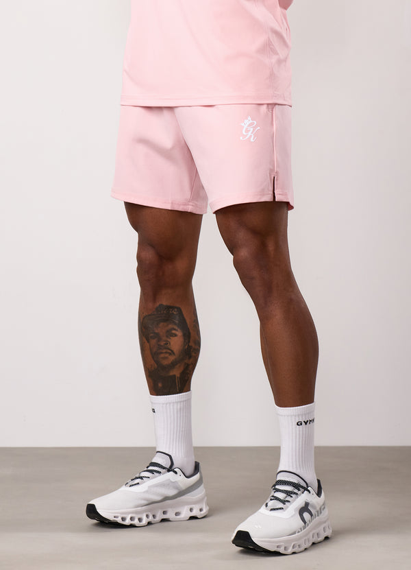 Gym King Energy 6" Short Light Pink