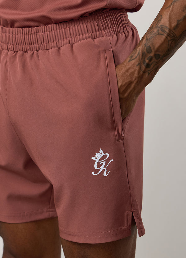 Gym King Energy 6" Short Rust Red