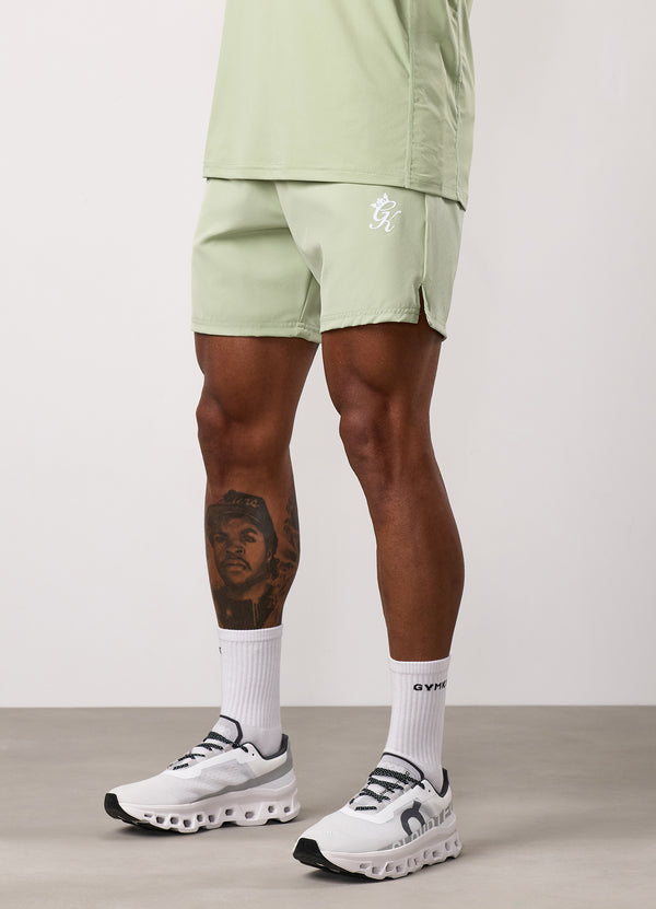 Gym King Energy 6" Short Washed Sage