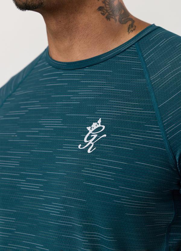 Gym King Energy Grindle Tee Dark Teal Grindle