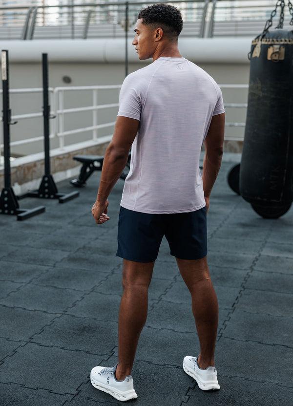 Gym King Energy Grindle Tee Dusky Lilac Grindle