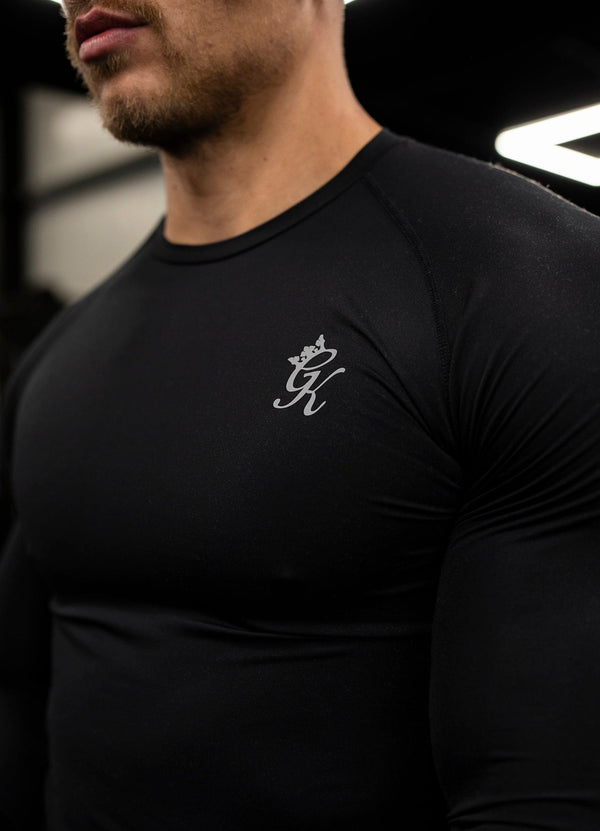 Gym King Energy Long Sleeve Base Layer Black