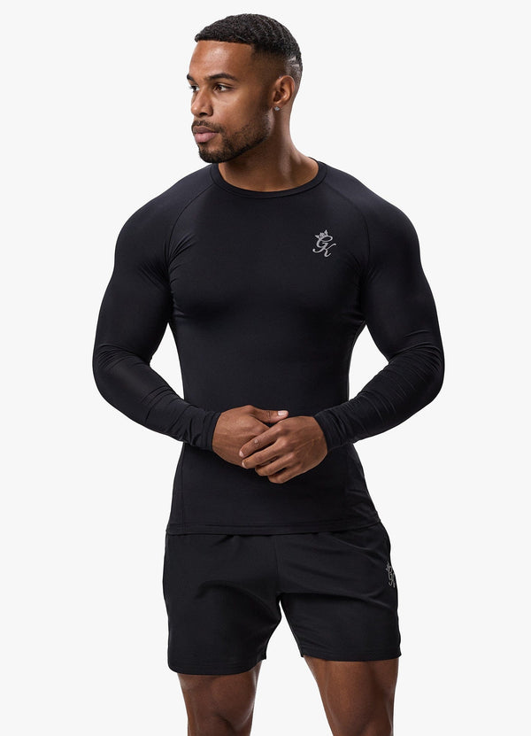 Gym King Energy Long Sleeve Base Layer Black