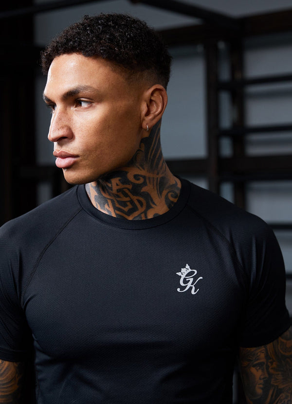 Gym King Energy Tee Black