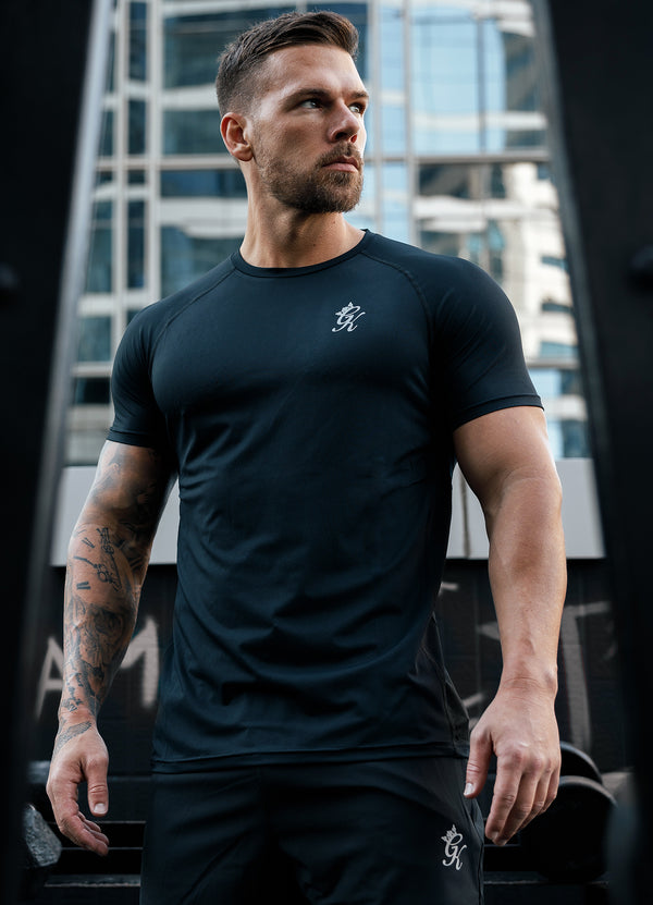 gym king Energy Tee Black