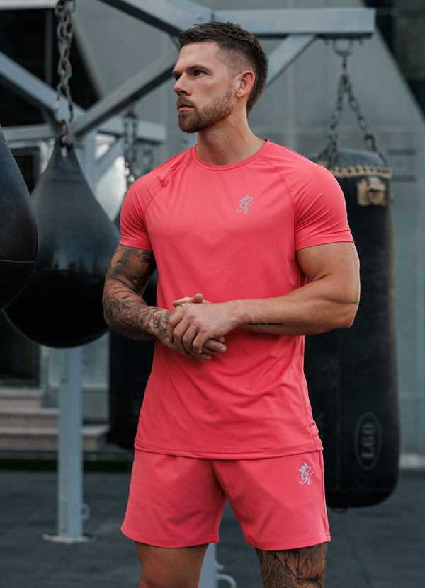 Gym King Energy Tee Coral