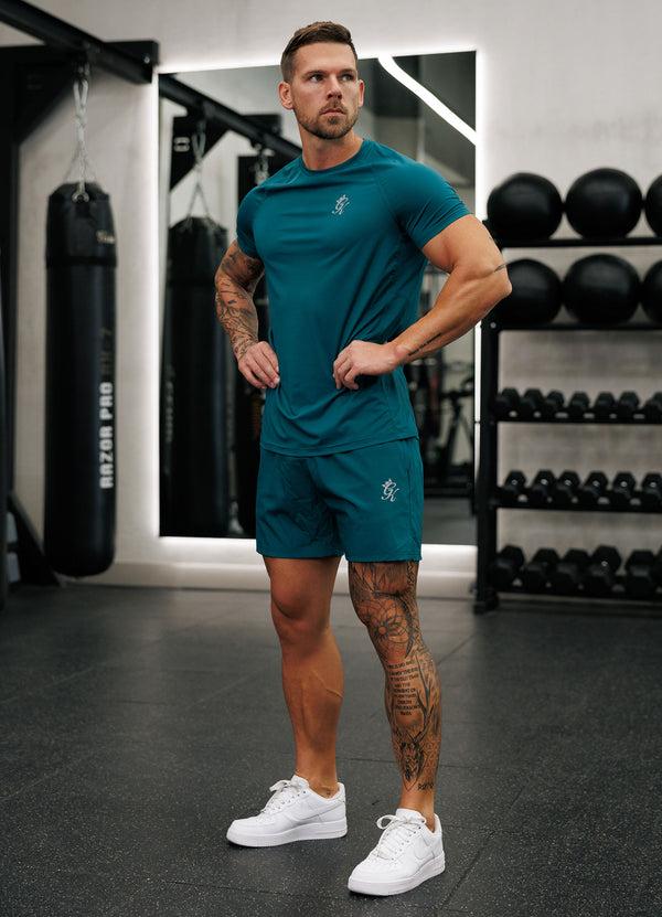 Gym King Energy Tee Deep Pine