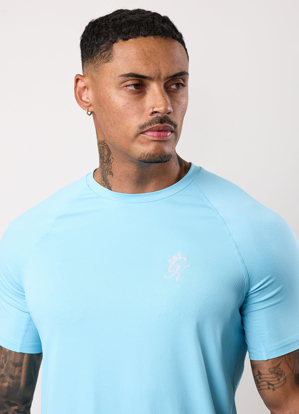 Gym King Energy Tee Ibiza Blue