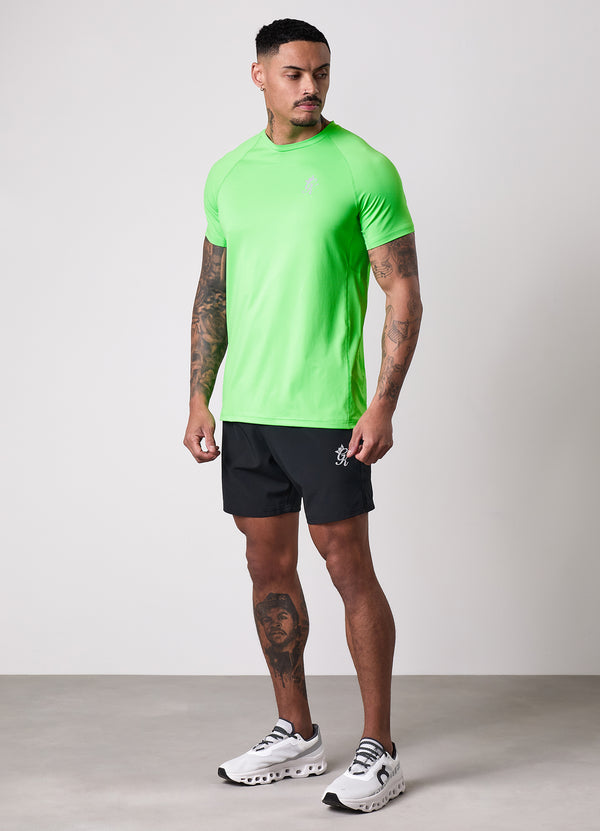 Gym King Energy Tee Kiwi Green