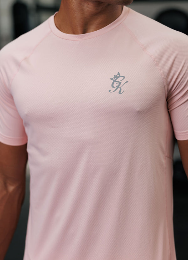 Gym King Energy Tee Light Pink