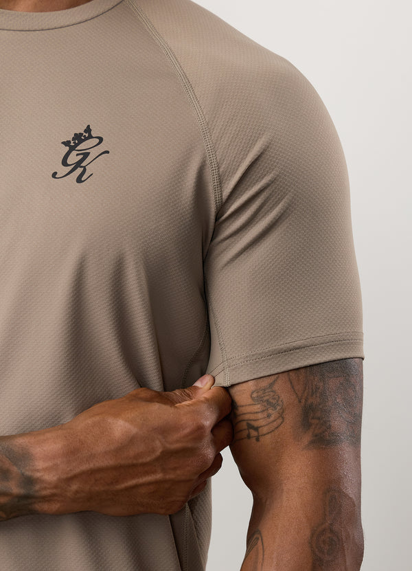 Gym King Energy Tee Truffle