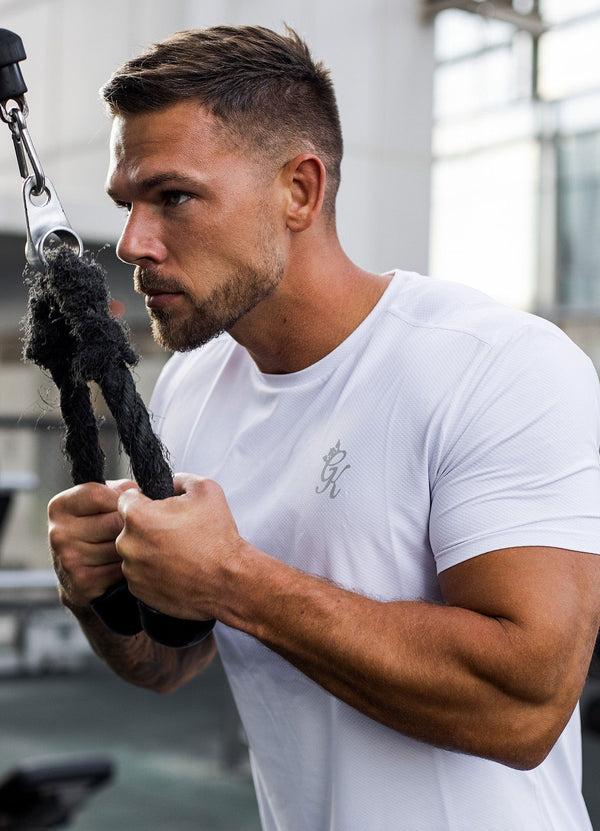 Gym King Energy Tee White