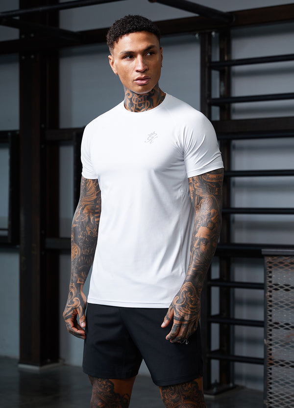 Gym King Energy Tee White