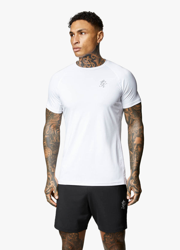 Gym King Energy Tee White