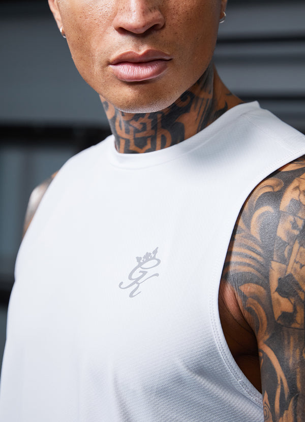 Gym King Energy Vest White