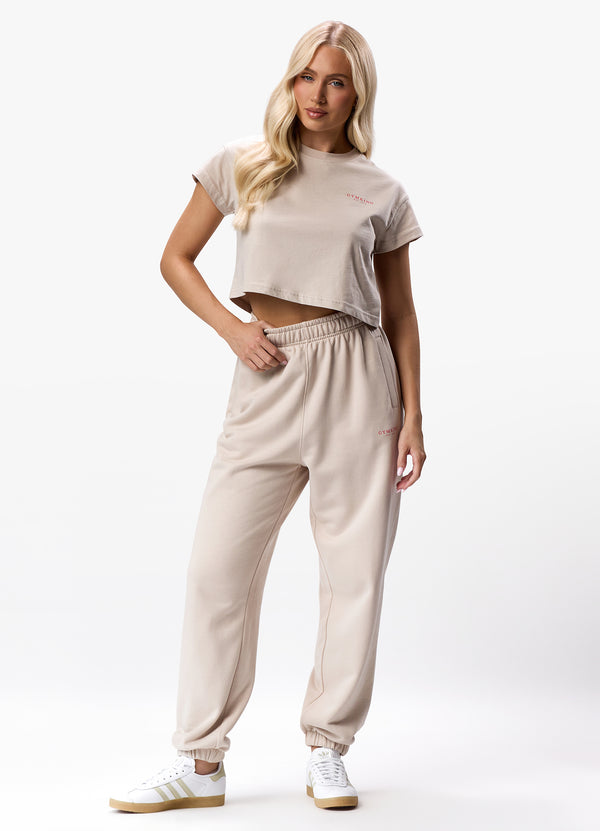 Gym King Established Relaxed Fit Jogger Clay