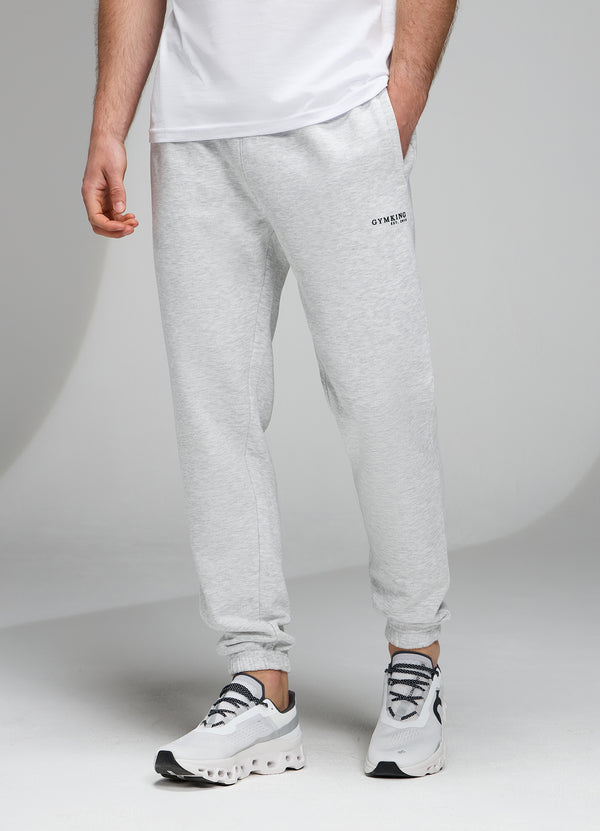 Gym King Established Relaxed Fit Jogger Snow Marl