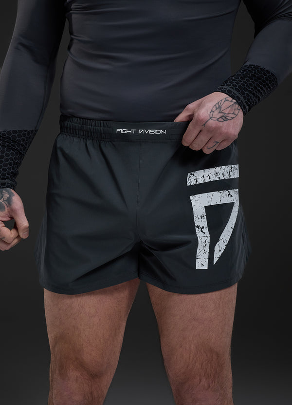 gym king Fight Division Combat 5" Short Graphite