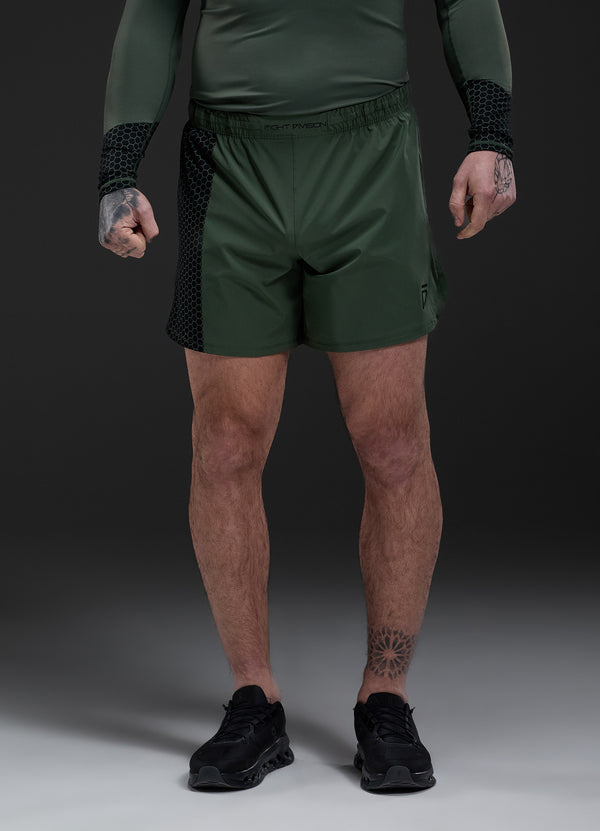 Gym King Fight Division Combat 7" Short Deep Olive