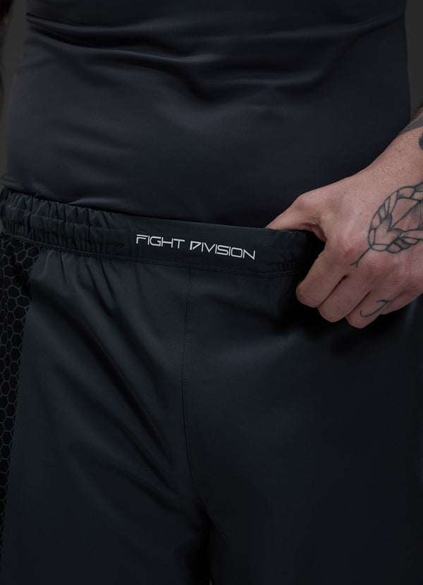 Gym King Fight Division Combat 7" Short Graphite
