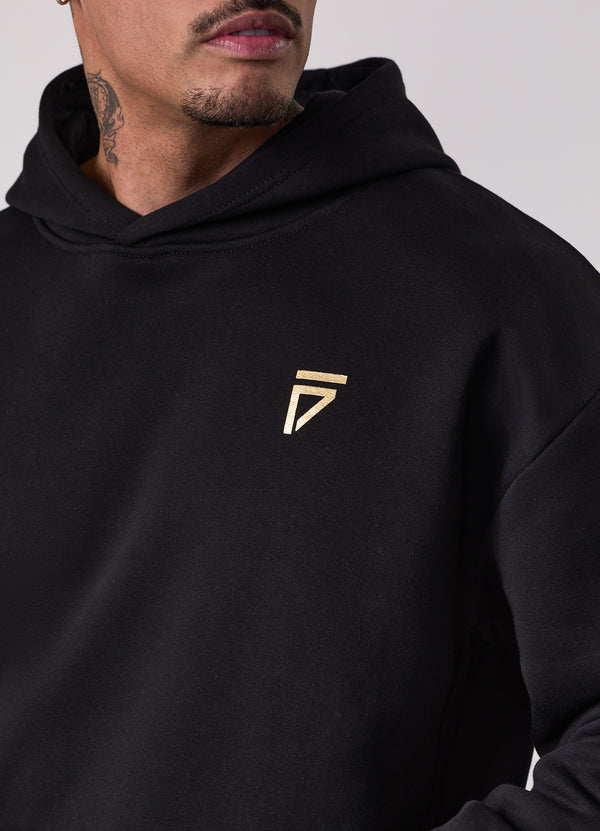 Gym King Fight Division Hood Black