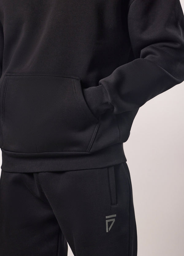 Gym King Fight Division Hood Black/Black