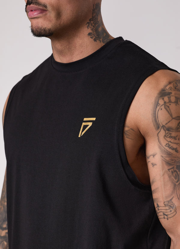 Gym King Fight Division Tank Black