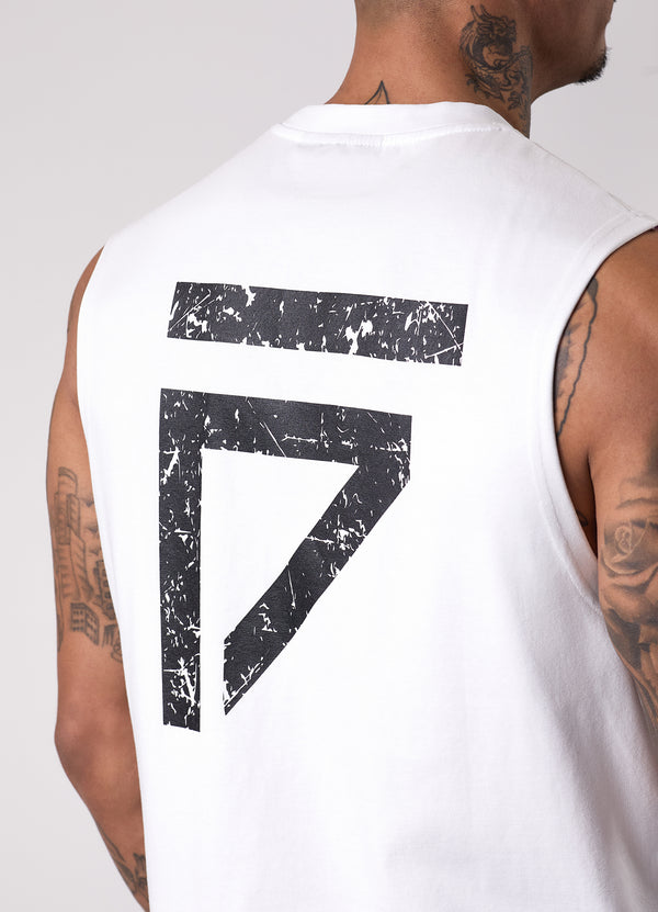 Gym King Fight Division Tank White