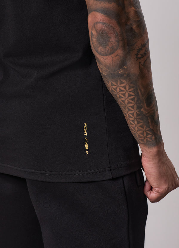 Gym King Fight Division Tee Black