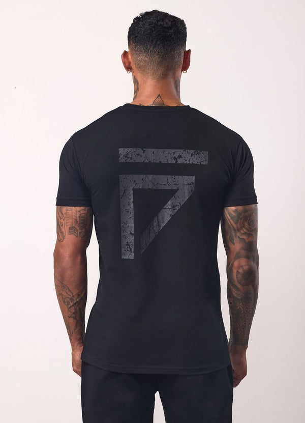 gym king Fight Division Tee Black/Black