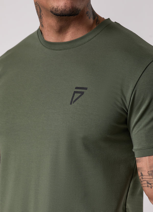 Gym King Fight Division Tee Deep Olive