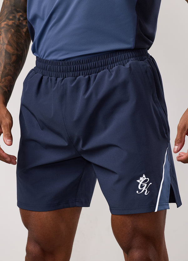Gym King Flex 2.0 Short Dark Denim/Faded Indigo
