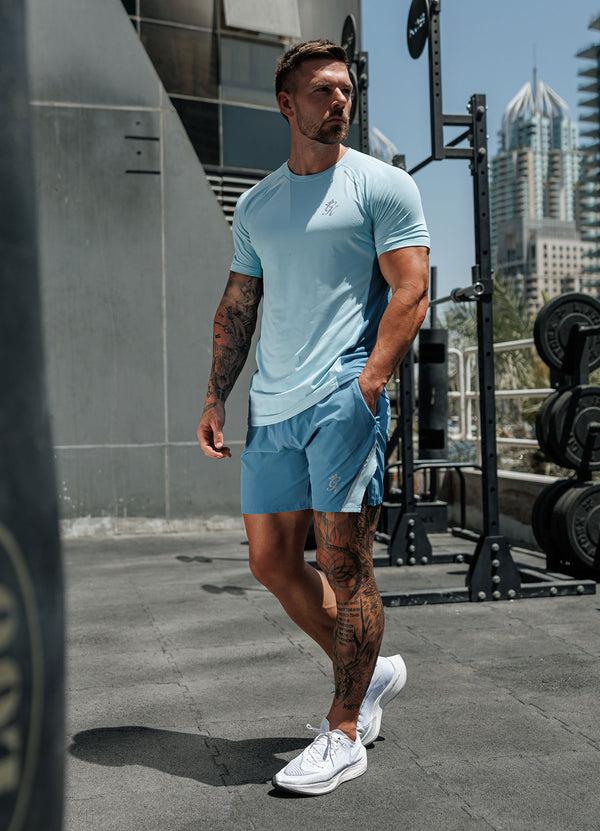 Gym King Flex 2.0 Short Iced Aqua/Coastal Blue