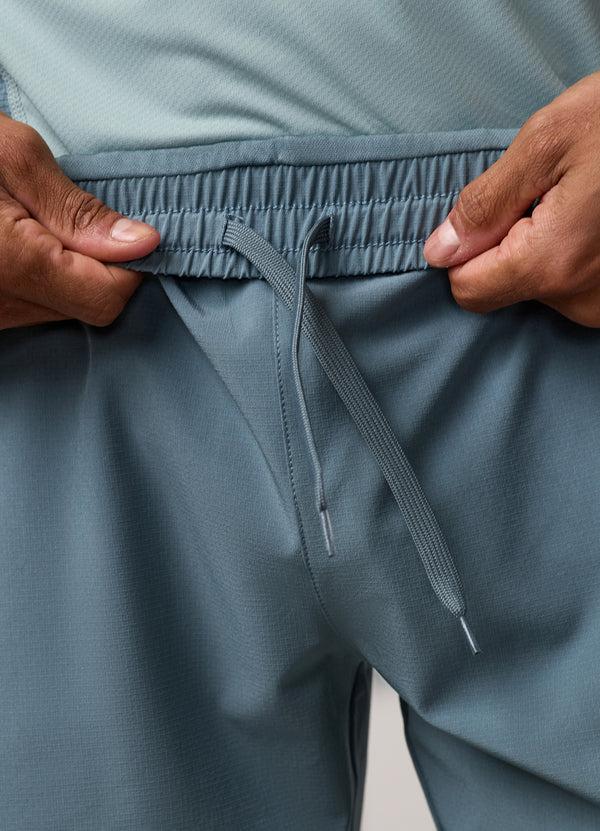 Gym King Flex 2.0 Short Silver Blue/Petrol Blue