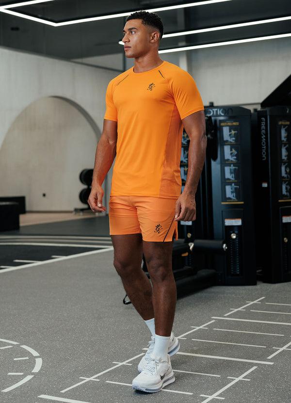 Gym King Flex 2.0 Tee Amber/Black