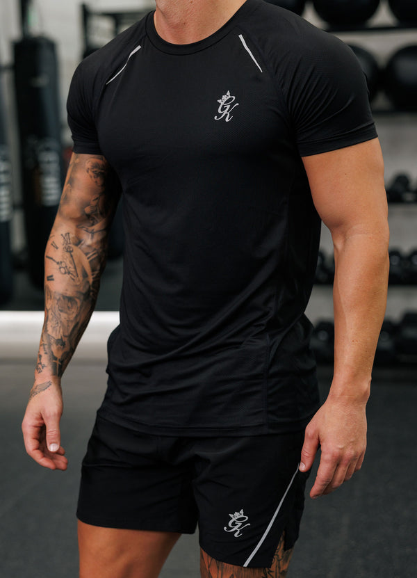 gym king Flex 2.0 Tee Black