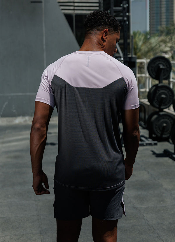 gym king Flex 2.0 Tee Dusky Lilac/Graphite