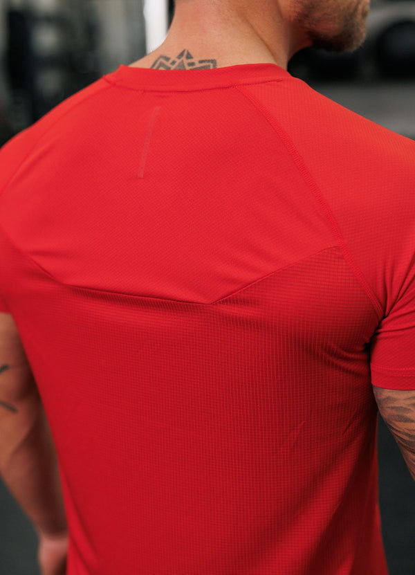 Gym King Flex 2.0 Tee True Red