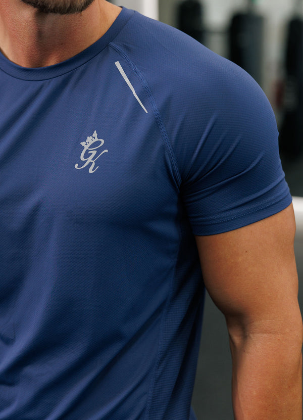 Gym King Flex 2.0 Tee Twilight Blue