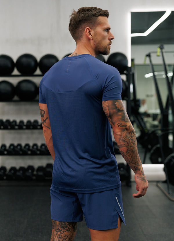 gym king Flex 2.0 Tee Twilight Blue