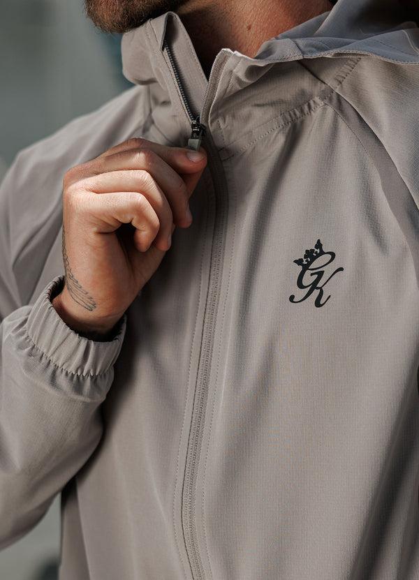 Gym King Flex 2.0 Woven Hood Storm Grey/Taupe