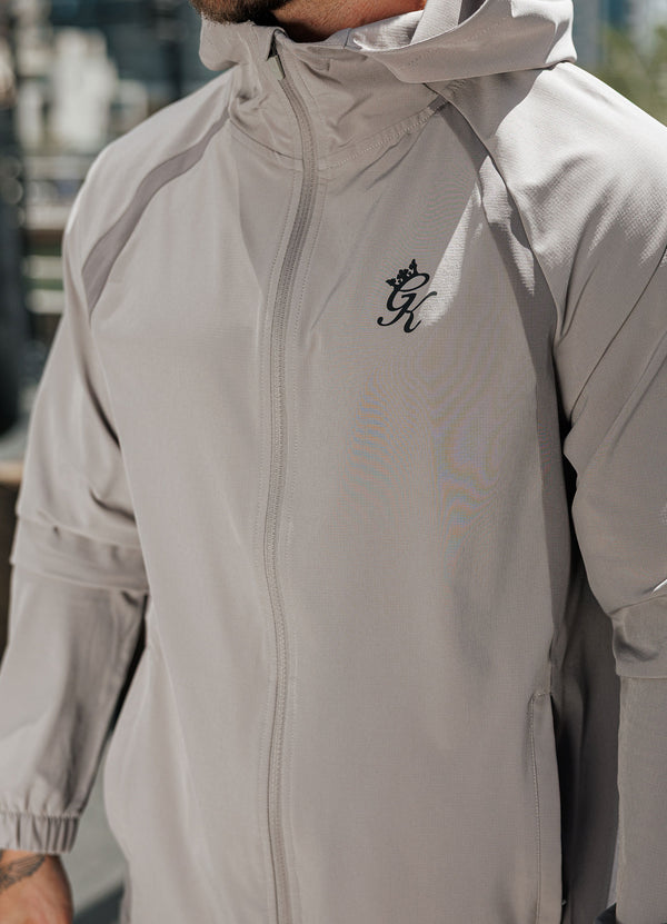 Gym King Flex 2.0 Woven Hood Storm Grey/Taupe