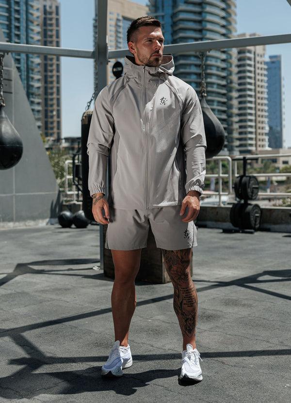 Gym King Flex 2.0 Woven Hood Storm Grey/Taupe