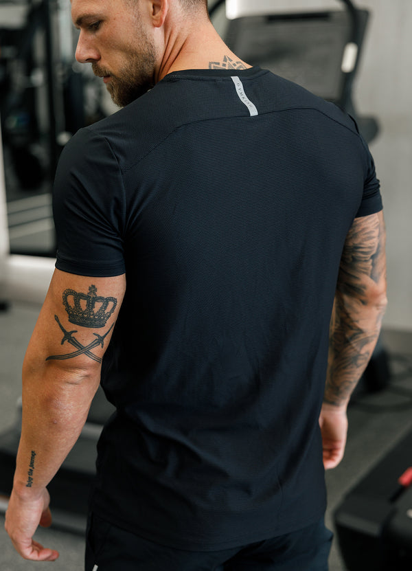 gym king Flex Tee Black/Silver