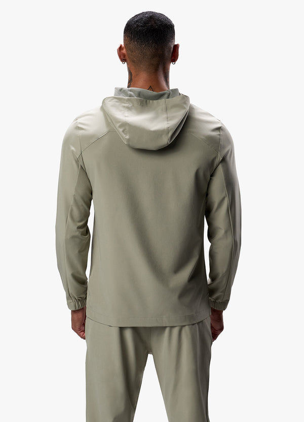 Gym King Flex Woven Tracksuit Top Soft Khaki
