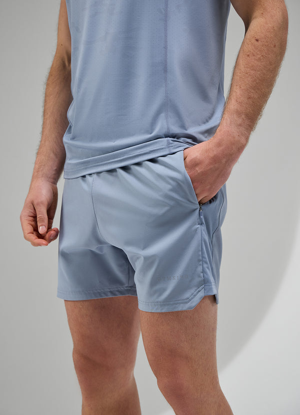 Gym King Focus Camo Knit Short Dusk Blue