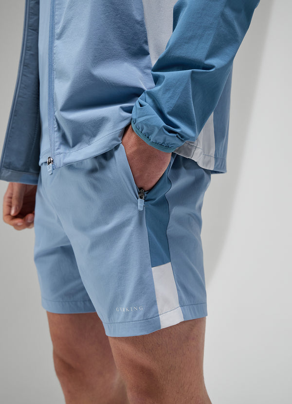 gym king Focus Woven Short Dusk Blue/White